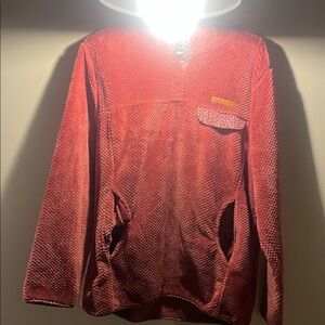 Simply Southern Coral Textured Sweatshirt